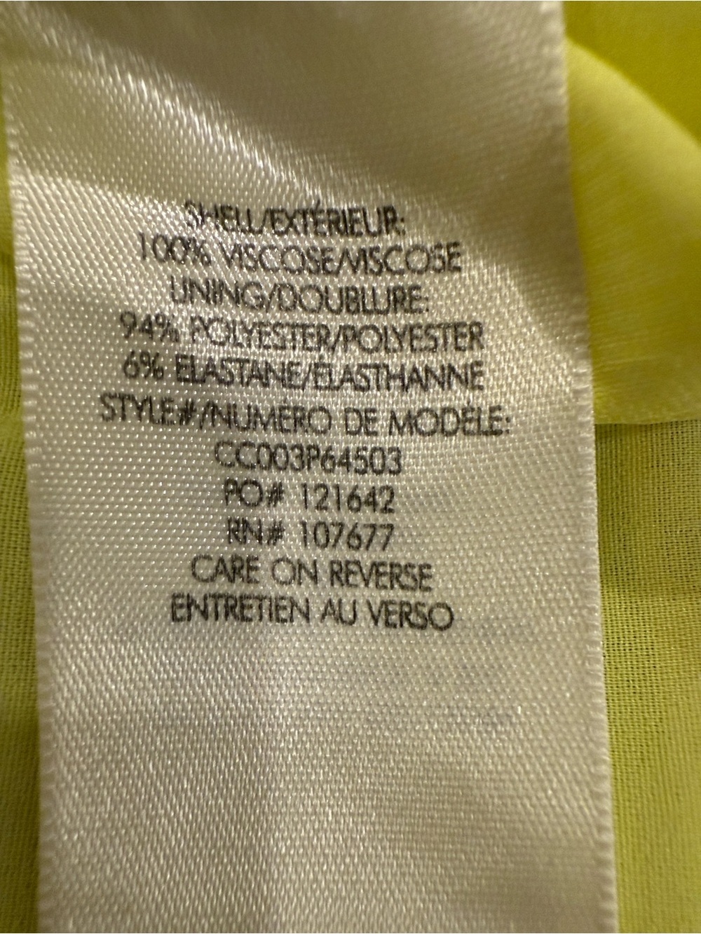 Alice + Olivia Hadley Yellow Floral Mini Fit & Flare Dress Size 6 - Picture 7 of 9